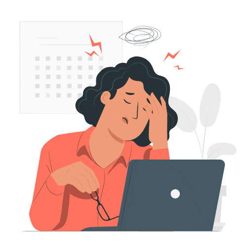 Screen fatigue when managing remote employees