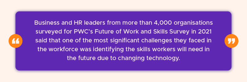 PWC future of work and skills survey
