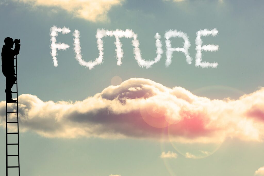 Capturing the personal while looking ahead to future goals.