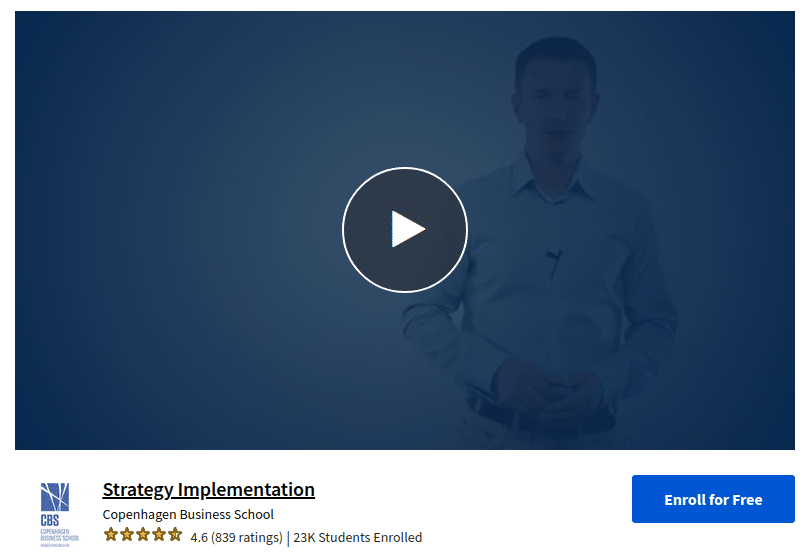 Objective and Key Results Course by Coursera