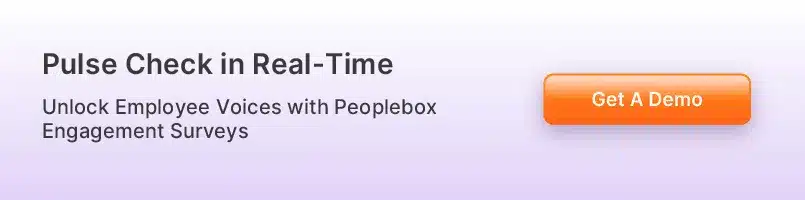 Try Peoplebox employee engagement surveys
